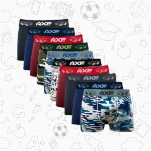 Kit Com 5 Cueca Boxer Microfibra