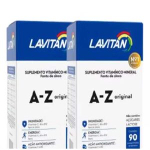 Vitamina Lavitan AZ Homem 90 Capsulas cada (180 no total)